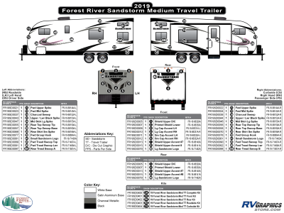 Forest River - Sandstorm - 2019-2020 Sandstorm Med TT-Medium Travel Trailer