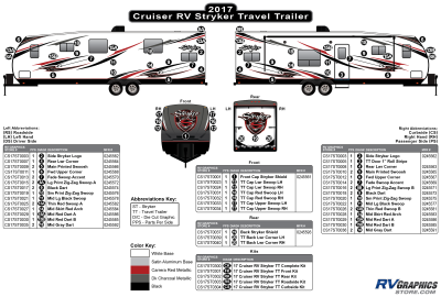 Cruiser RV - Stryker - 2017-2018 Stryker TT-Travel Trailer