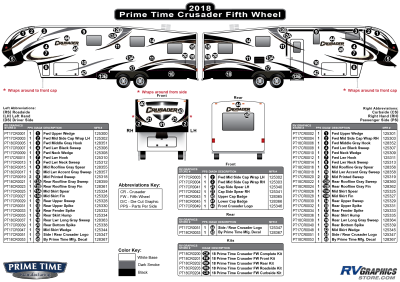 Prime Time - Crusader - 2018 Crusader FW-Fifth Wheel