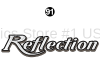 TT Front Reflection Logo