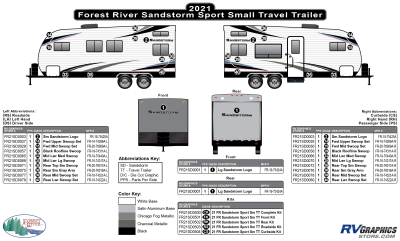 Forest River - Sandstorm - 2021 Sandstorm Sport Small Travel Trailer