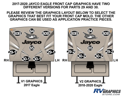 Jayco - Eagle - 2017 Eagle FW vs 2018 Eagle FW Comparison-How they Differ