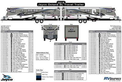 Jayco - Octane - 2016 Octane SL Travel Trailer Metal Wall