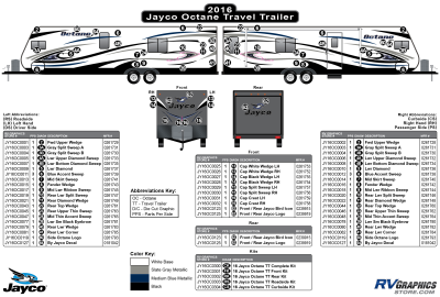 Jayco - Octane - 2016 Octane TT-Travel Trailer Hardwall