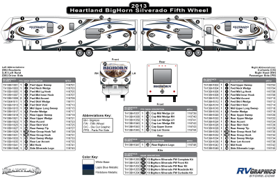 Heartland - Bighorn - 2013 Bighorn Silverado Fifth Wheel