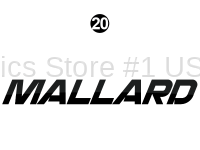 Front Cap Mallard Logo