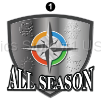 All Season RV Decal