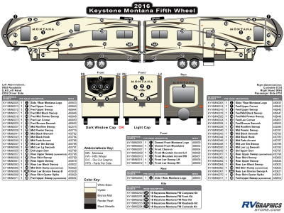 Keystone RV - Montana - 2016-2017 Montana FW-Fifth Wheel