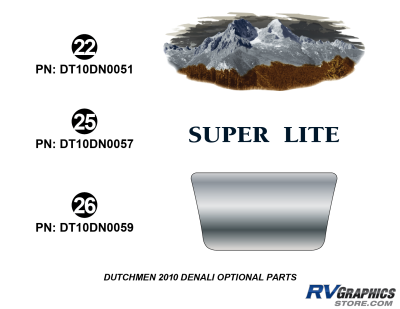 Dutchmen - Denali - 2010-2011 Denali Optional Parts
