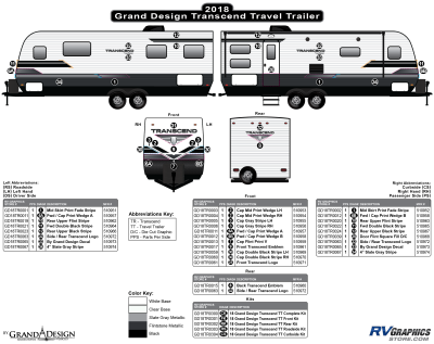 Grand Design - Transcend - 2018 Transcend TT-Travel Trailer