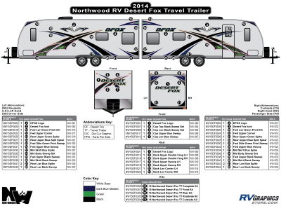 Northwood - Desert Fox - 2014-2017 Desert Fox TT-Travel Trailer