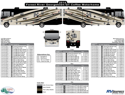 Forest River - Georgetown - 2014 Georgetown MH-Motorhome Brown Version