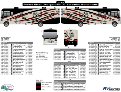 Forest River - Georgetown - 2014 Georgetown MH-Motorhome Red Version