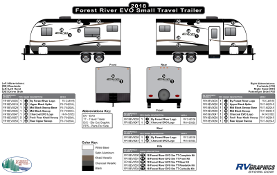 Forest River - EVO - 2018 EVO Sm TT-Travel Trailer