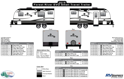 Forest River - EVO - 2019 EVO Small TT-Travel Trailer