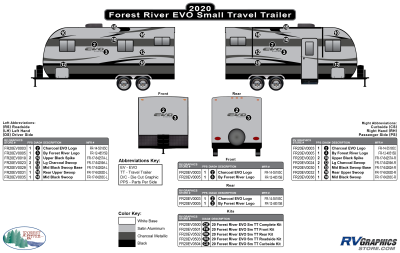 Forest River - EVO - 2020 EVO Sm TT-Travel Trailer