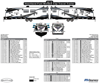 Heartland - Fuel - 2018 Fuel TT-Travel Trailer Molded Cap