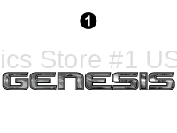 Front-Rear Genesis Logo