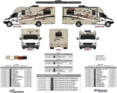 Coachmen - Prism - 2015 Prism Class C Motorhome