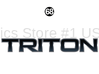 Front / Rear Triton Logo
