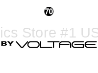 "By Voltage" Decal