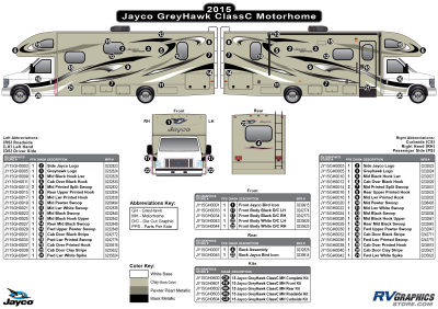 Jayco - Greyhawk - 2015 Greyhawk Champagne Motorhome