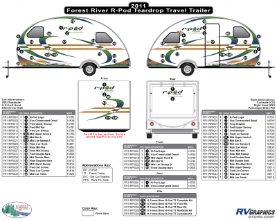 Forest River - R-POD - 2011-2012 R-POD Travel Trailer