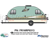 9 Piece 2015 RPOD Tent Travel Trailer Roadside Graphics Kit