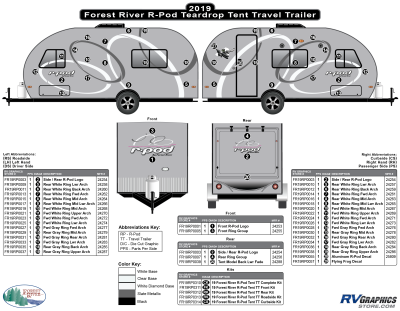 Forest River - R-POD - 2019 rPOD Tent Travel Trailer