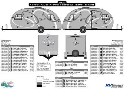 Forest River - R-POD - 2020 rPOD Teardrop Travel Trailer