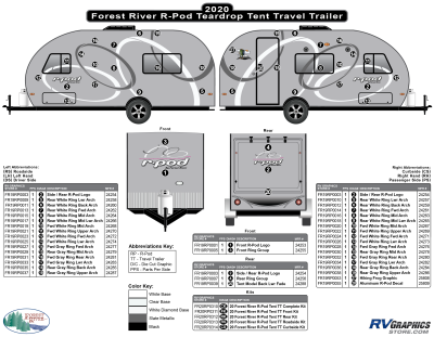 Forest River - R-POD - 2020 rPOD Tent Travel Trailer