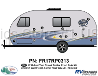 12 Piece 2017 rPOD Tent Trailer Roadside Graphics Kit