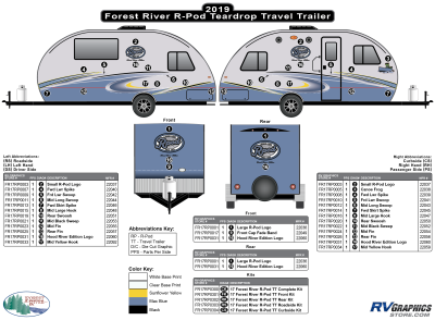 Forest River - R-POD - 2017 R-POD Teardrop Trailer