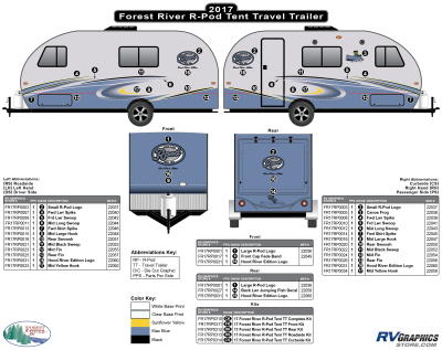 Forest River - R-POD - 2017 R-POD Tent Trailer