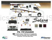 2012-2015 Solera Class C Motorhome Complete Graphics Kit
