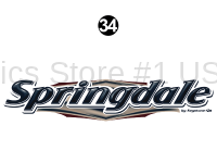 Springdale - 2013 Springdale Lg TT-Travel Trailer - Front Cap Spingdale Logo