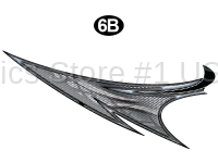 Raptor - 2012 Raptor Velocity FW-Fifth Wheel - Fwd Upper Spear Tail