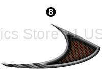 Red Honeycomb Hook