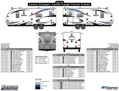 Lance Camper - Lance Travel Trailers - 2015 Lance  Large Travel Trailer
