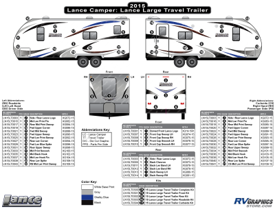 Lance Camper - Lance - 2015 Lance  Large Travel Trailer