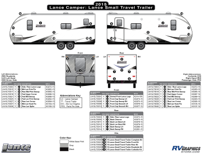 Lance Camper - Lance Truck Campers - 2015 Lance  Small Travel Trailer