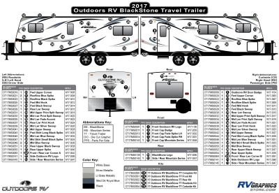 Outdoors RV - Blackstone - 2017 Blackstone TT-Travel Trailer