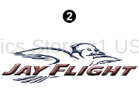 Side / Rear Jay Flight Logo