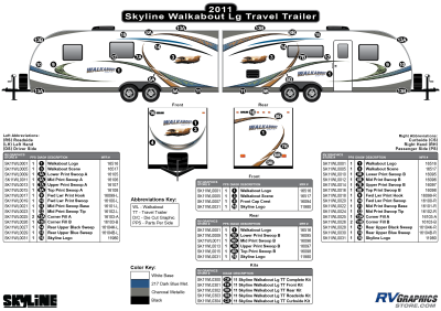 Skyline RV - Walkabout - 2011 Walkabout Lg Travel Trailer