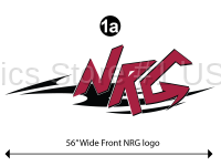 Large NRG Front Logo 56"