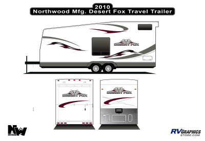 Northwood - Desert Fox - 2010 Desert Fox Travel Trailer Toyhauler