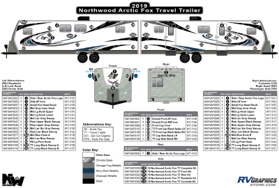 Northwood - Arctic Fox - 2019 Arctic Fox TT-Travel Trailer