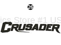 Side / Rear Crusader Logo