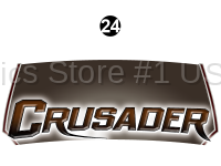 Crusader Upper Badge