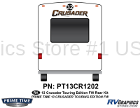 1 Piece 2013 Crusader FW Tour Edition Rear Graphics Kit